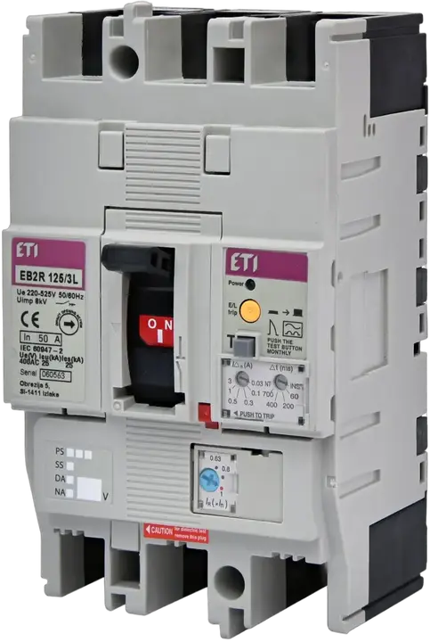 Kép erről: EB2R 125/3L 50A 3P
