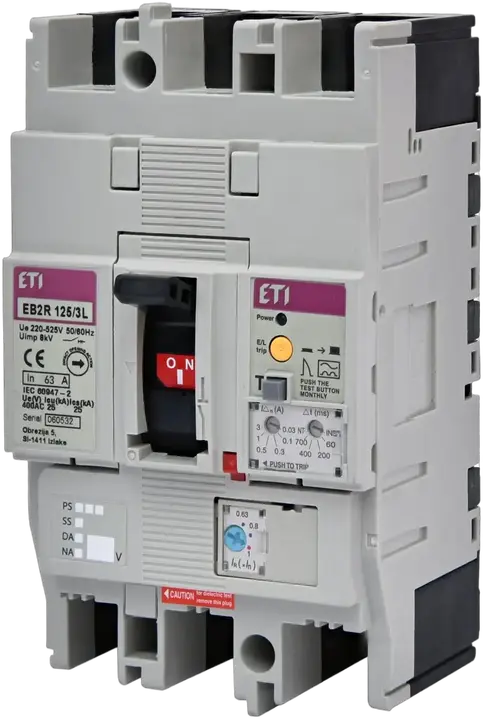 Kép erről: EB2R 125/3L 63A 3P