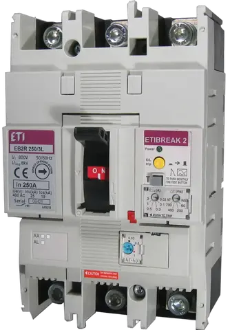 Kép erről: EB2R 250/3L 160A 3P