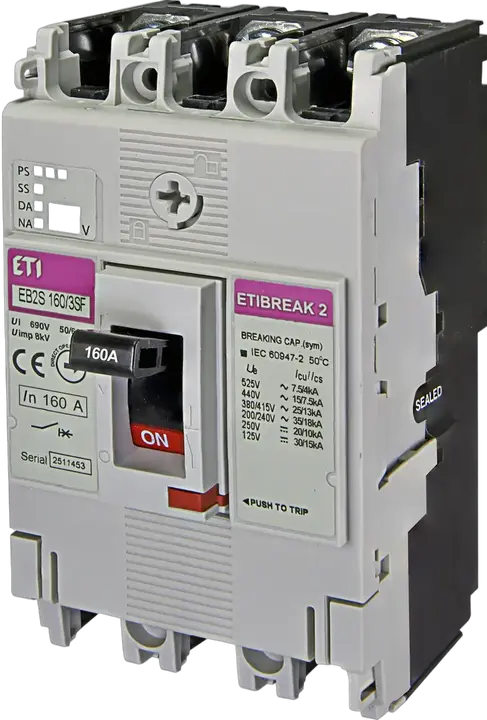 Kép erről: EB2S 160/3SF 160A 3p