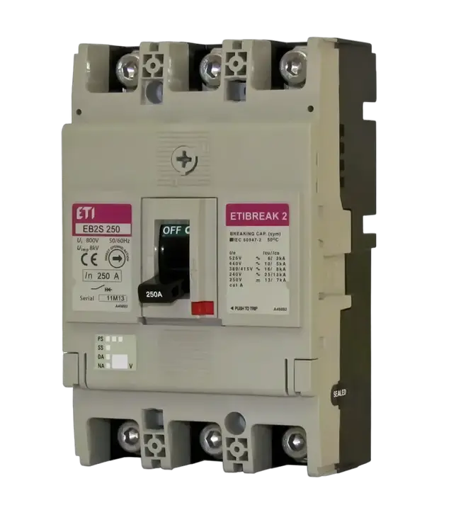 Kép erről: EB2S 250/4SF 250A 4p