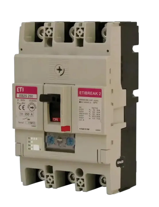 Kép erről: EB2S 250/3SA 200A 3p