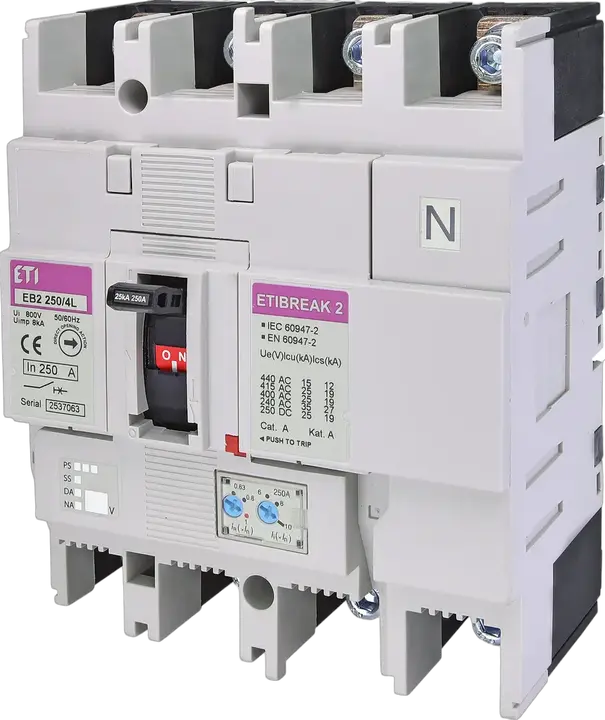 Kép erről: EB2 250/4H 200A 4p
