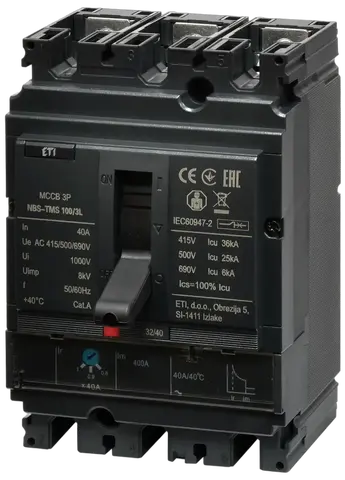Kép erről: NBS-TMS 100/3L  40A 3P