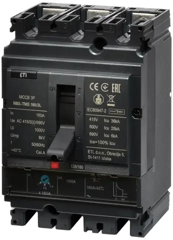Kép erről: NBS-TMS 160/3L 160A 3P
