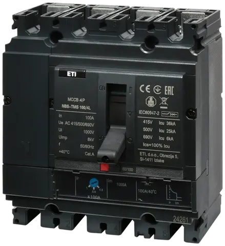 Kép erről: NBS-TMS 100/4L 40A 4P