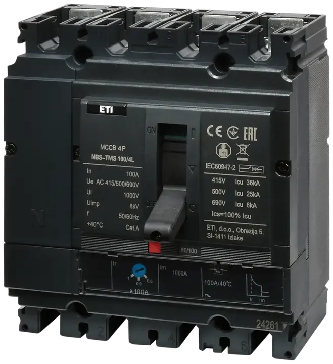 Kép erről: NBS-TMS 100/4L  80A 4P