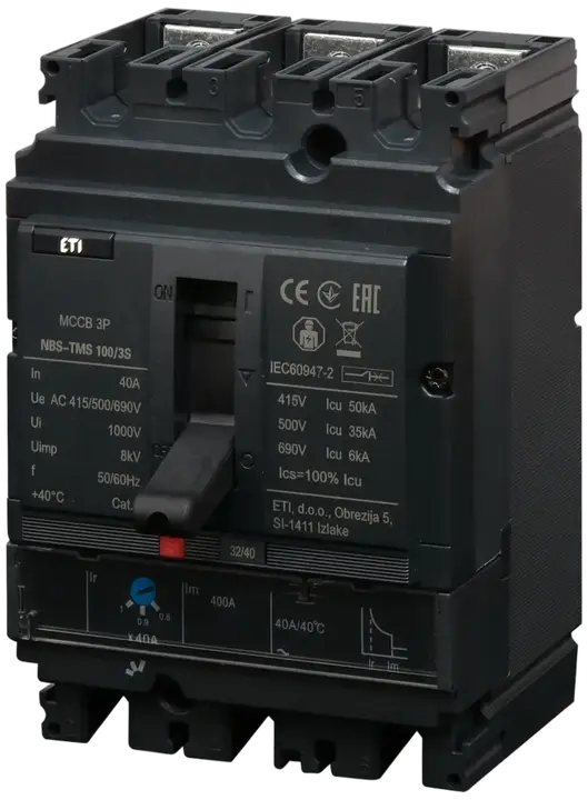 Kép erről: NBS-TMS 100/3S  40A 3P