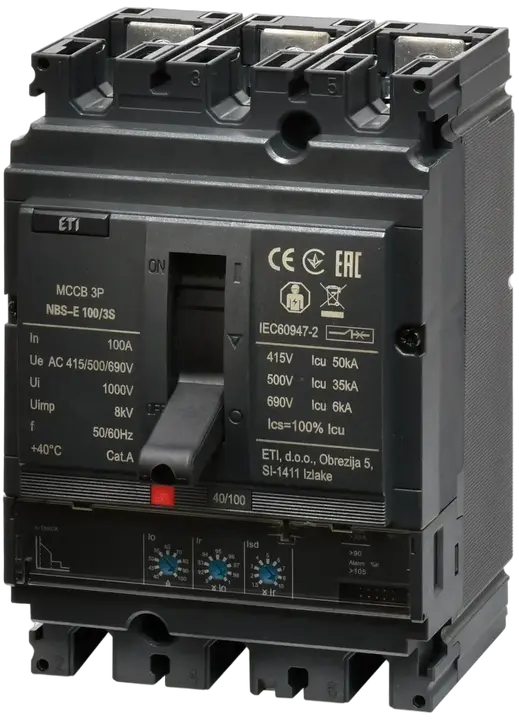 Kép erről: NBS-E 100/3S 100A 3P