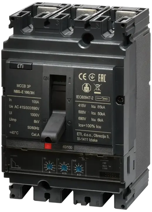 Kép erről: NBS-E 100/3H 100A 3P