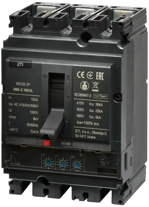 Kép erről: NBS-E 160/3L 160A 3P