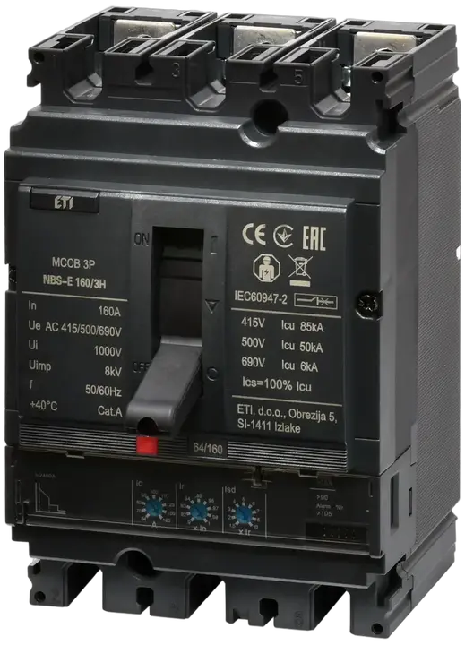 Kép erről: NBS-E 160/3H 160A 3P