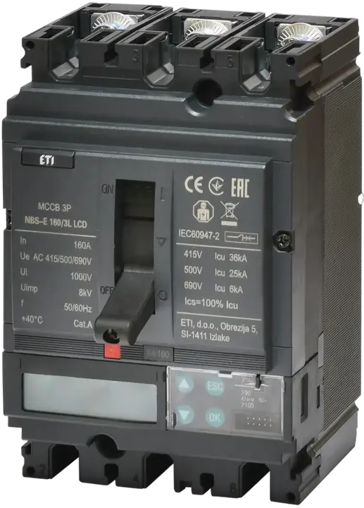 Kép erről: NBS-E 160/4H 160A 4P