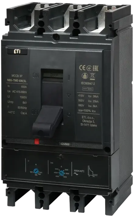 Kép erről: NBS-TMD 630/3L 600A 3P