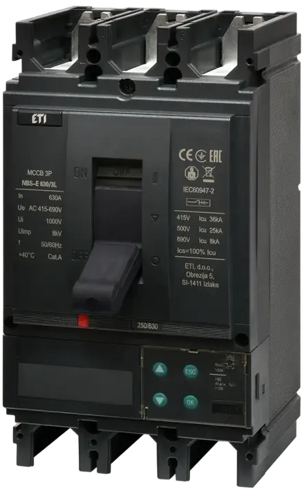 Kép erről: NBS-E 630/3L LCD 630A 3P