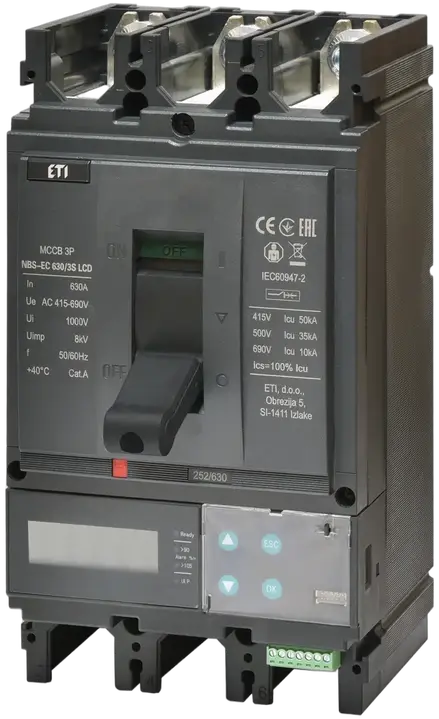 Kép erről: NBS-EC 630/4L LCD 630A 4P