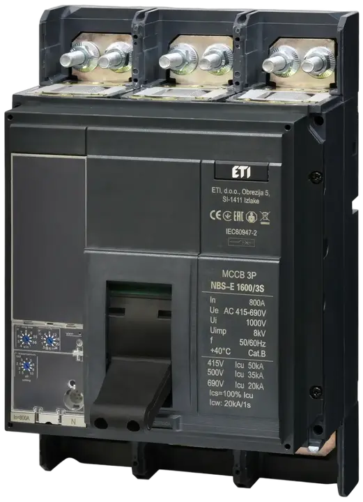Kép erről: NBS-E 1600/3S 800A 3P
