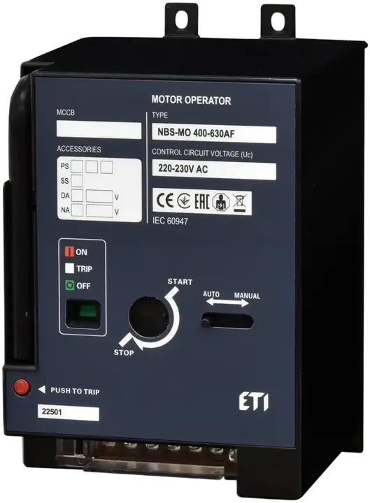 Kép erről: NBS-MO 400-630AF AC220/230V 3P