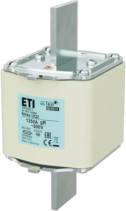 Kép erről: NH4a UQ2 gR 1250A/500V