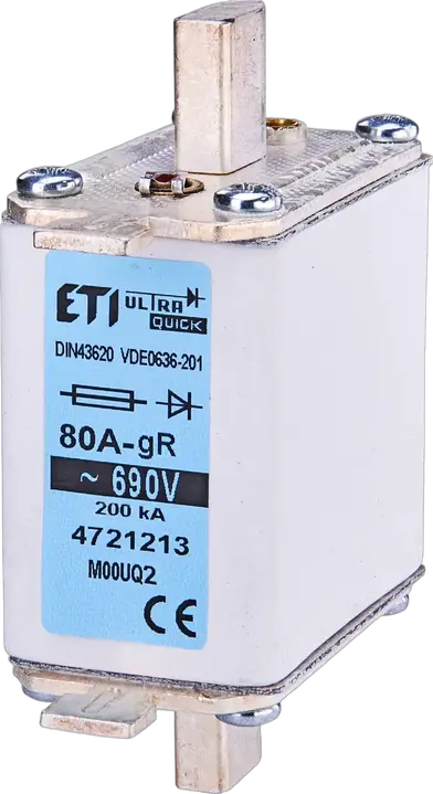 Kép erről: NH000 UQ2 gR 80A/690V