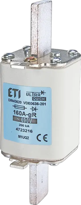 Kép erről: NH1 UQ2 gR 40A/690V