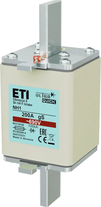 Kép erről: *NH1 gS 200A/690V