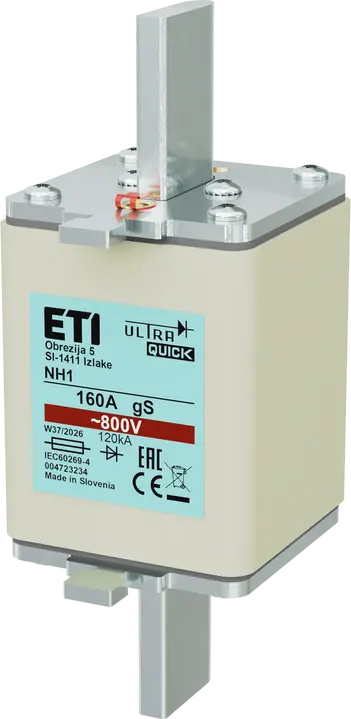 Kép erről: *NH1 gS 160A/800V