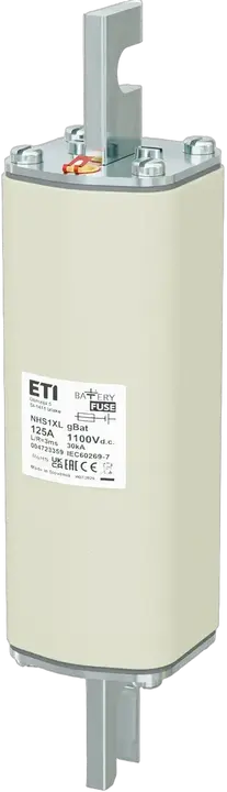 Kép erről: *NHS1XL gBat 125A/1100V DC