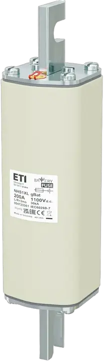 Kép erről: *NHS1XL gBat 200A/1100V DC