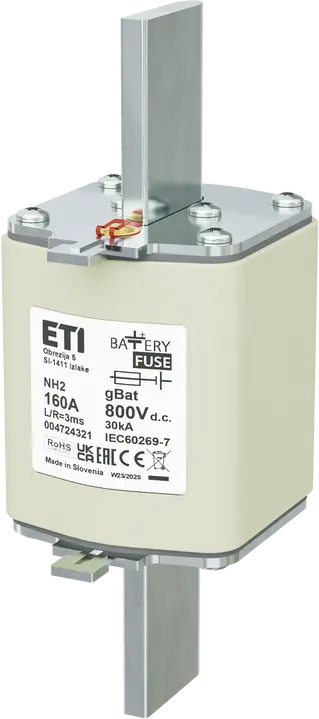 Kép erről: NH2 gBat 160A/800V DC