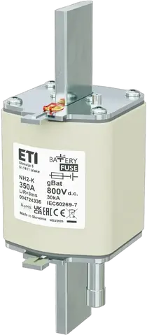 NH2/K gBat 350A/800V DC