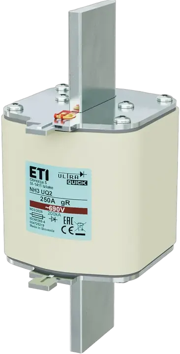 Kép erről: NH3 UQ2 gR 250A/690V