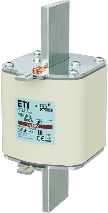 Kép erről: NH3 UQ2 gR 500A/690V
