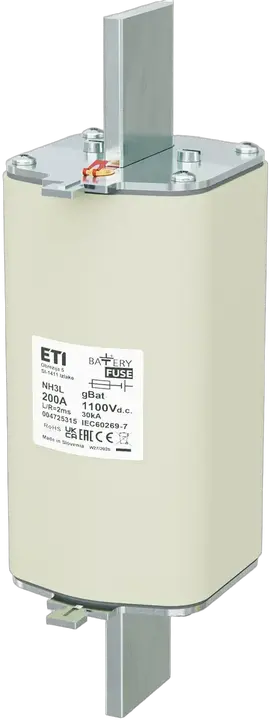 Kép erről: *NH3L gBat 200A/1100V DC