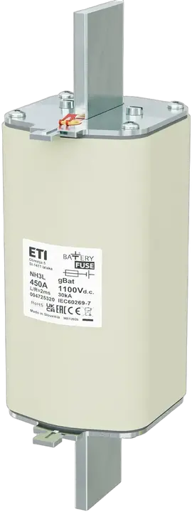 Kép erről: *NH3L gBat 450A/1100V DC