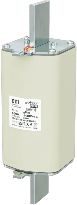 Kép erről: *NH3L gBat 500A/1100V DC