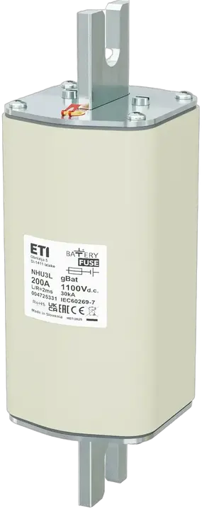 Kép erről: *NHU3L gBat 200A/1100V DC