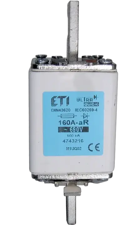 Kép erről: NH1 UQ02 aR 160A/690V