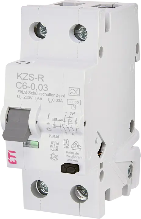 Kép erről: * KZS-R 1p+N A C6/0.03
