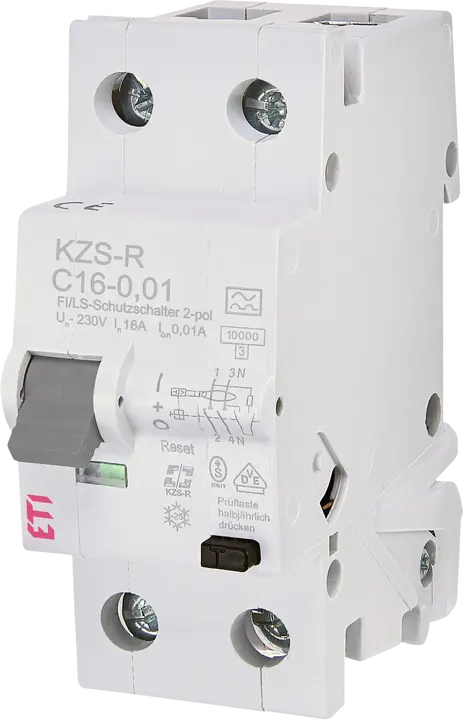 Kép erről: * KZS-R 1p+N A C16/0.01