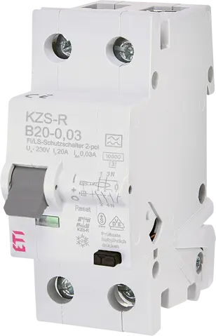 * KZS-R 1p+N A B20/0.03